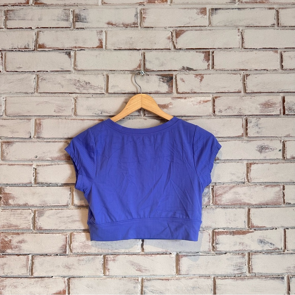 Aerie offline Real Me Henley Crop Top - Picture 4 of 4